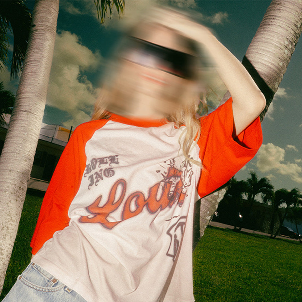 RL WORLDWIDE RAGLAN TEE