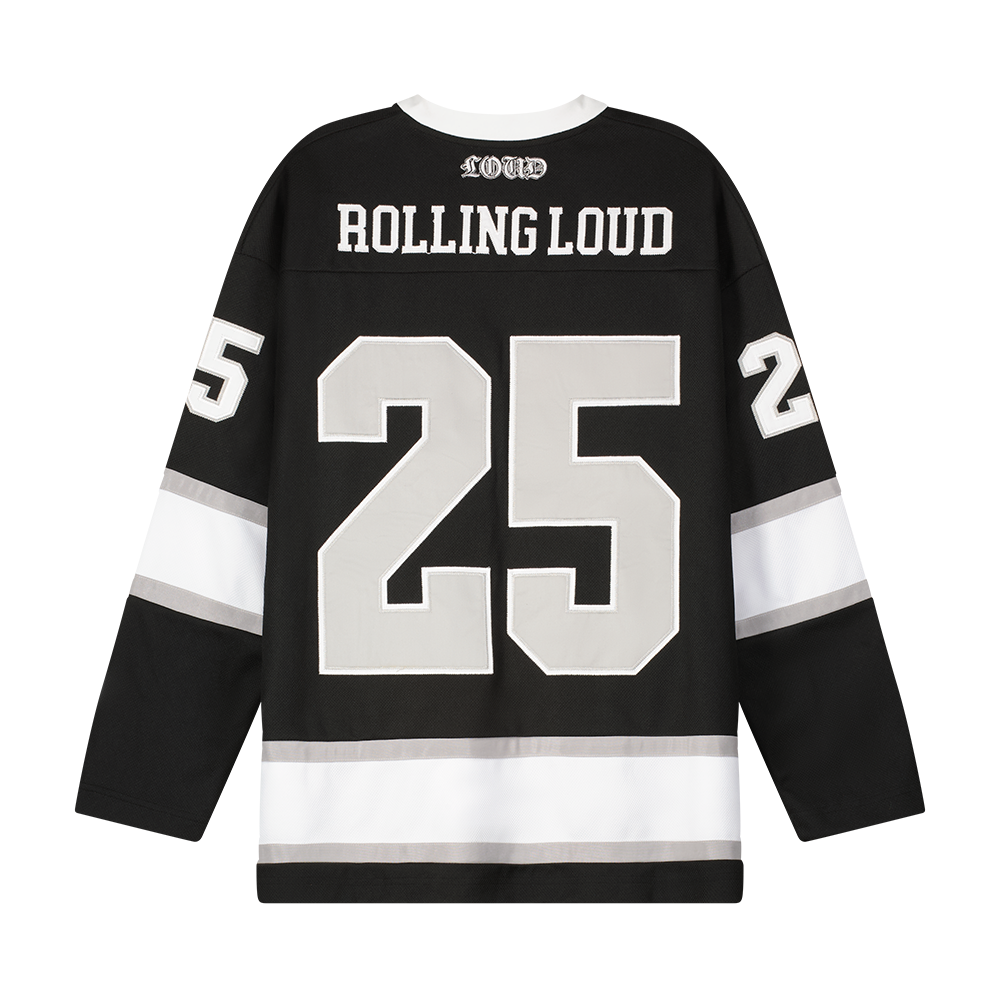RL World Tour 25 Loud Black Hockey Jersey