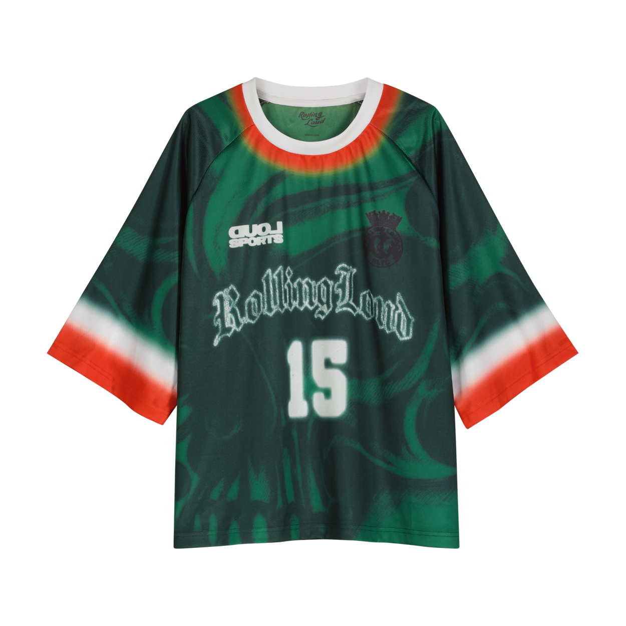 RL World Tour Green Swirl Soccer Jersey