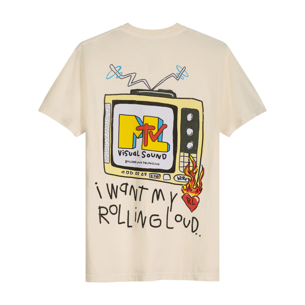 RL X B2SS I Want My RL Cream Tee