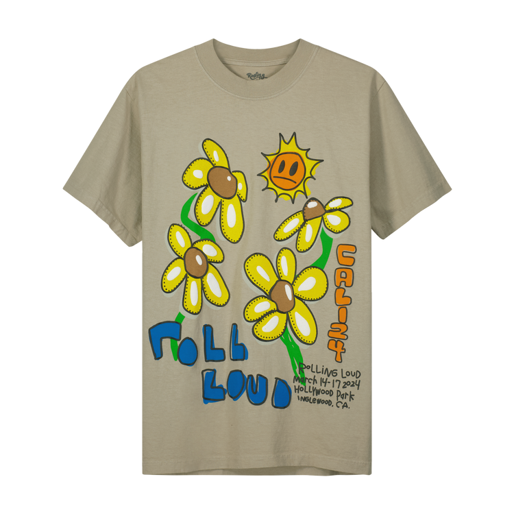 RL X B2SS Sunny Flowers Sand Lineup Tee