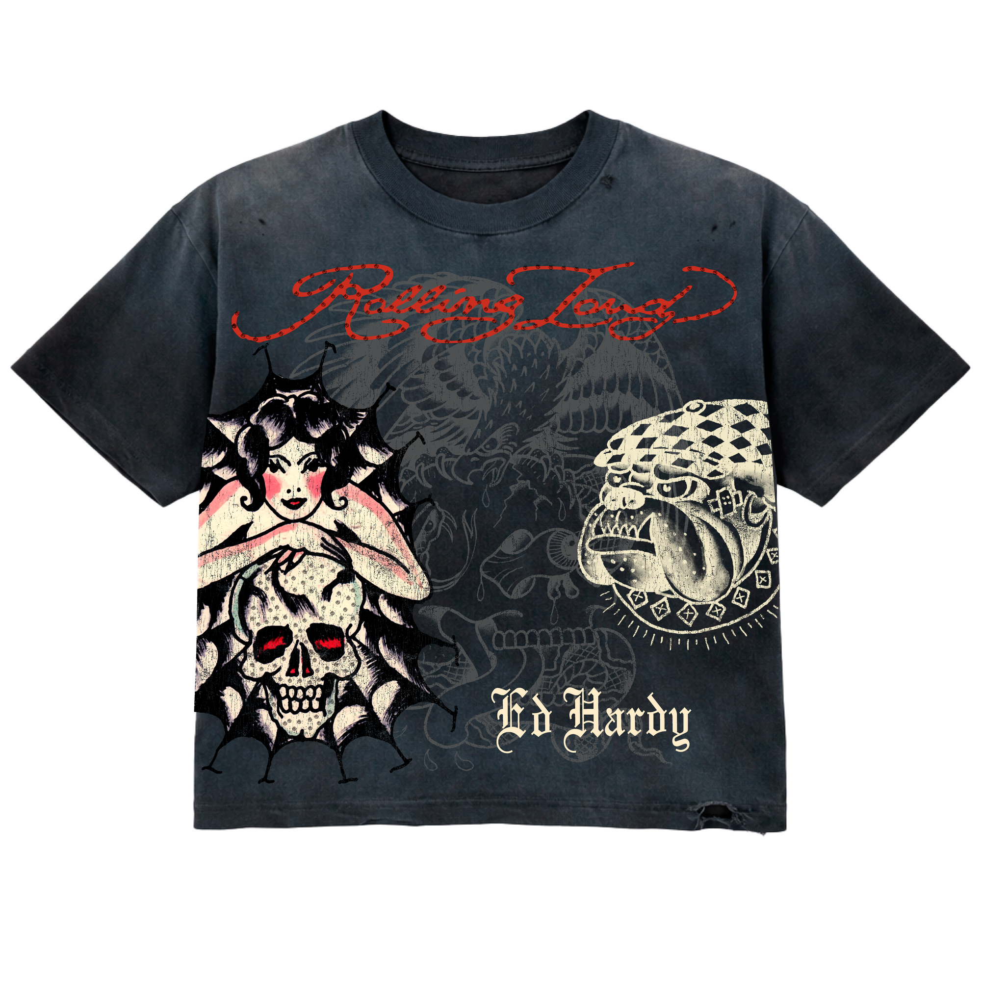 RL X ED HARDY PLAY HARD TEE