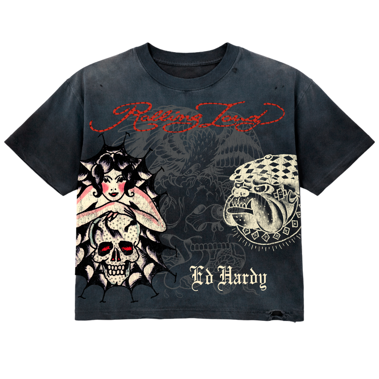 RL X ED HARDY PLAY HARD TEE