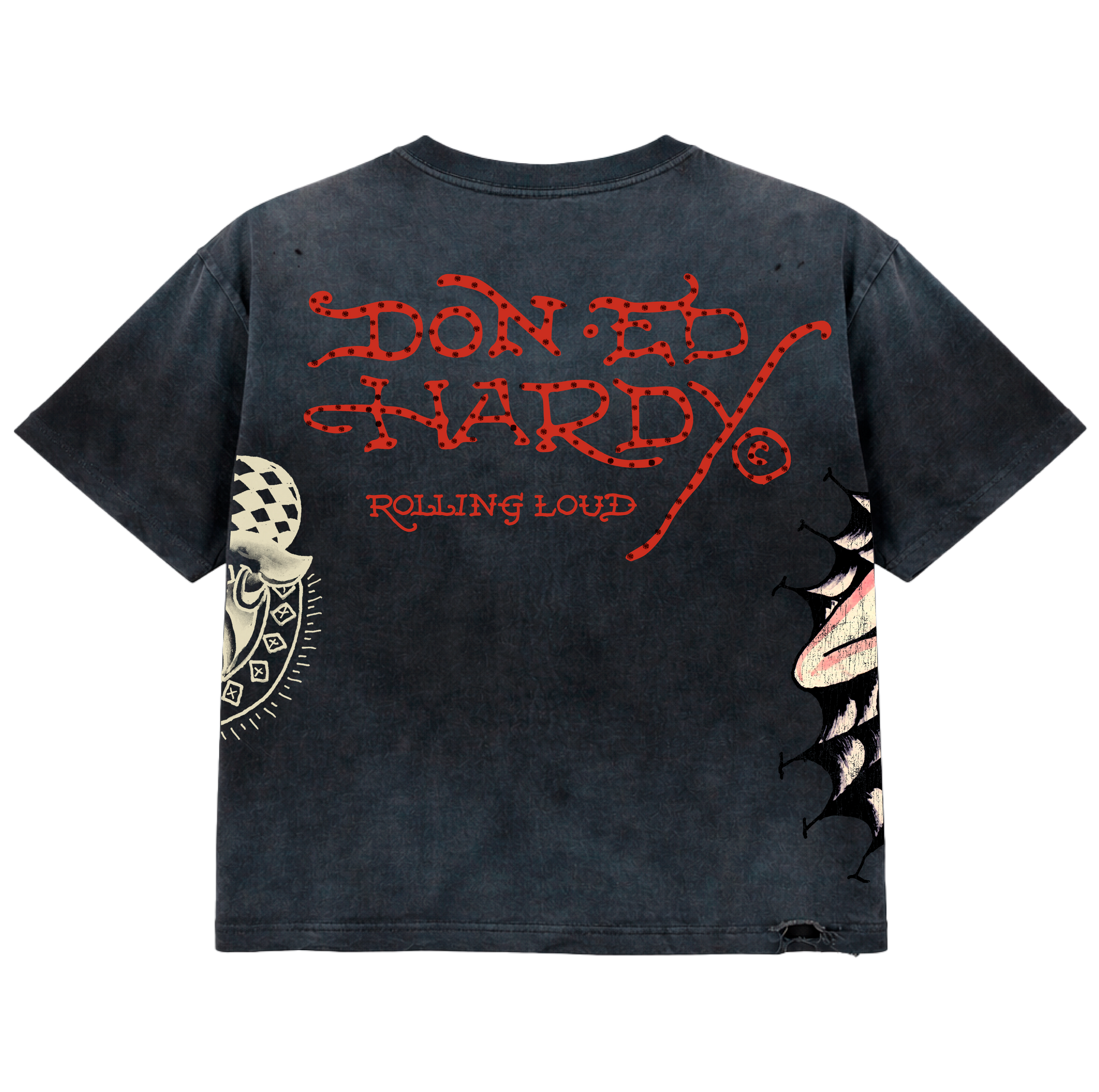 RL X ED HARDY PLAY HARD TEE