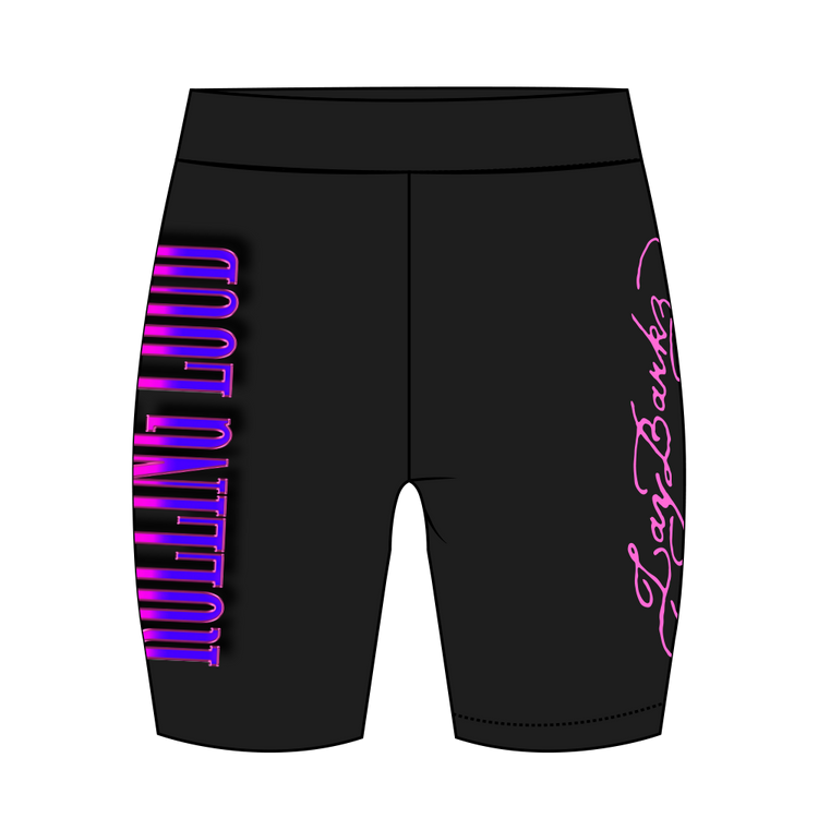 RL x Lay Bankz Black Bike Shorts