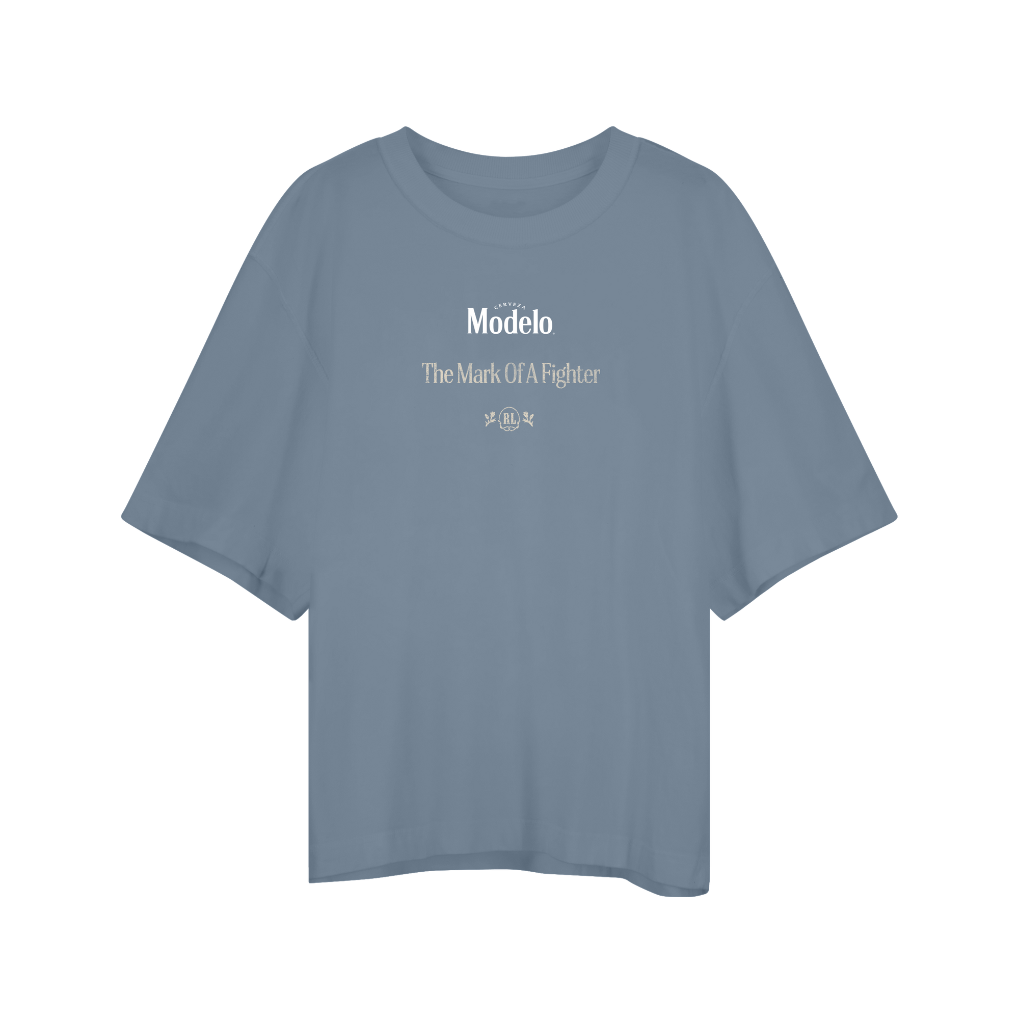 RL X Modelo Concrete Cowboy Ice Blue Tee