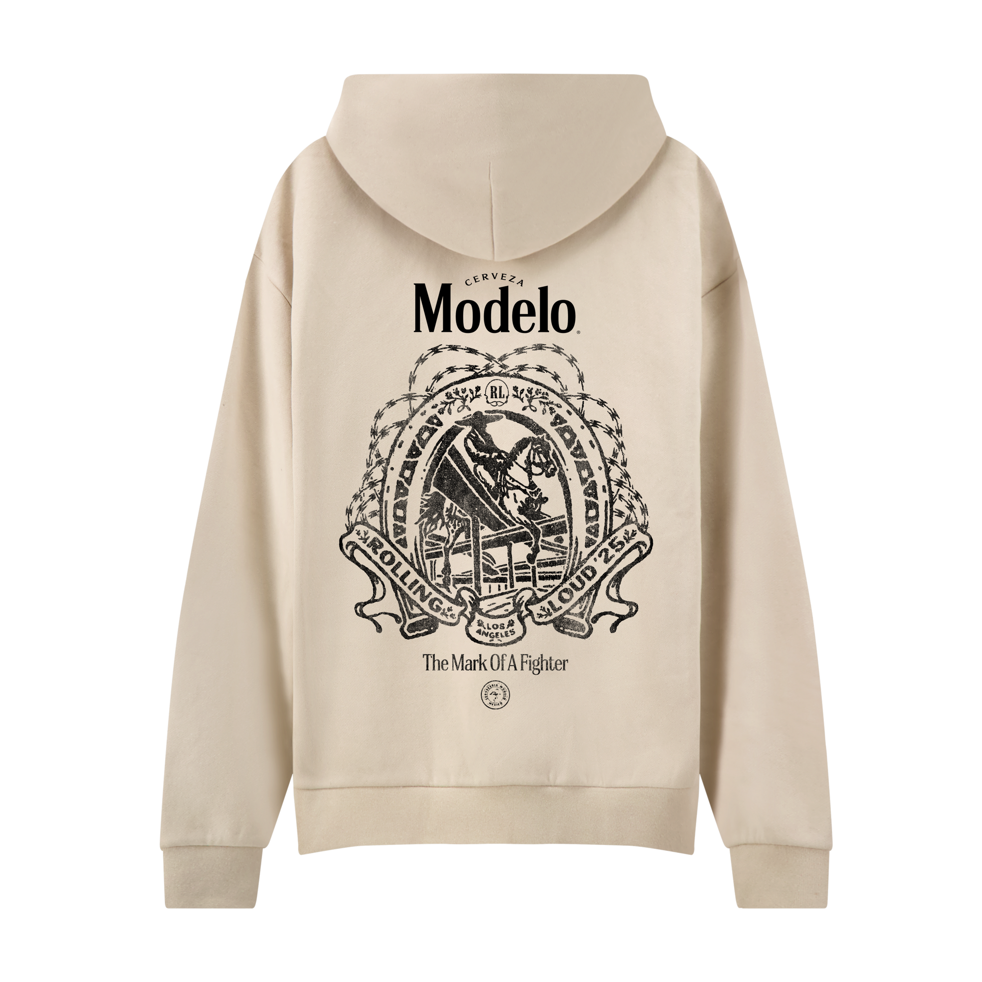 RL X Modelo Concrete Cowboy Ivory Hoodie