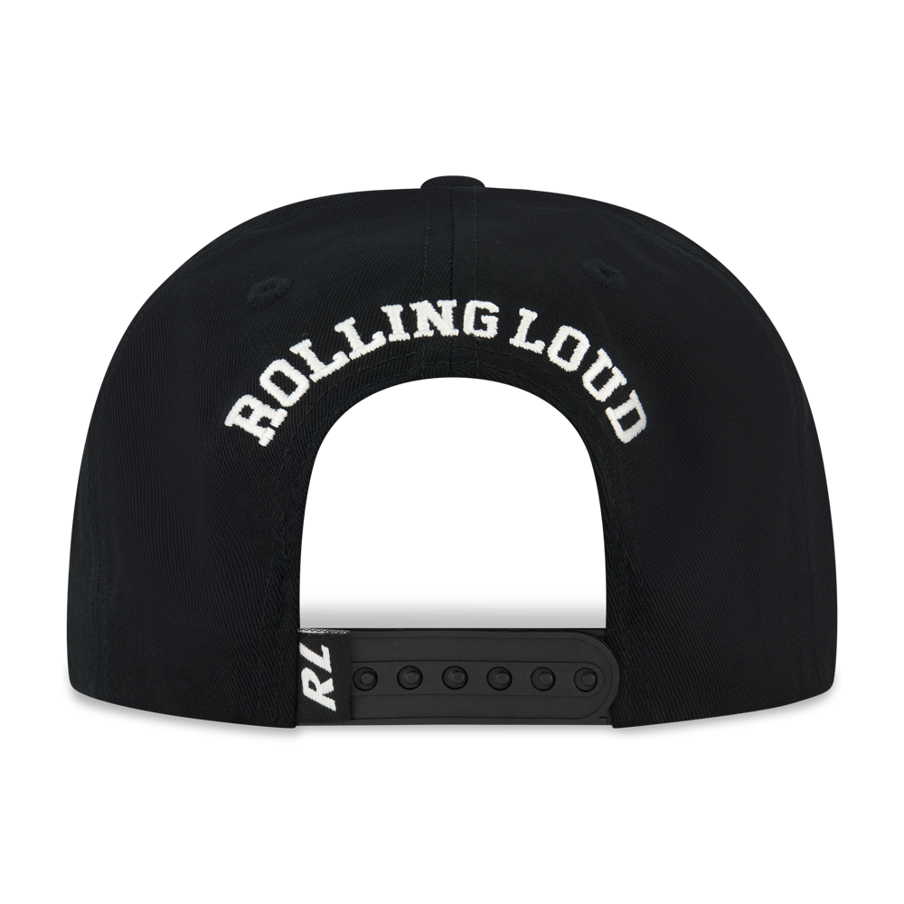 LOUD METAL SNAPBACK BLACK