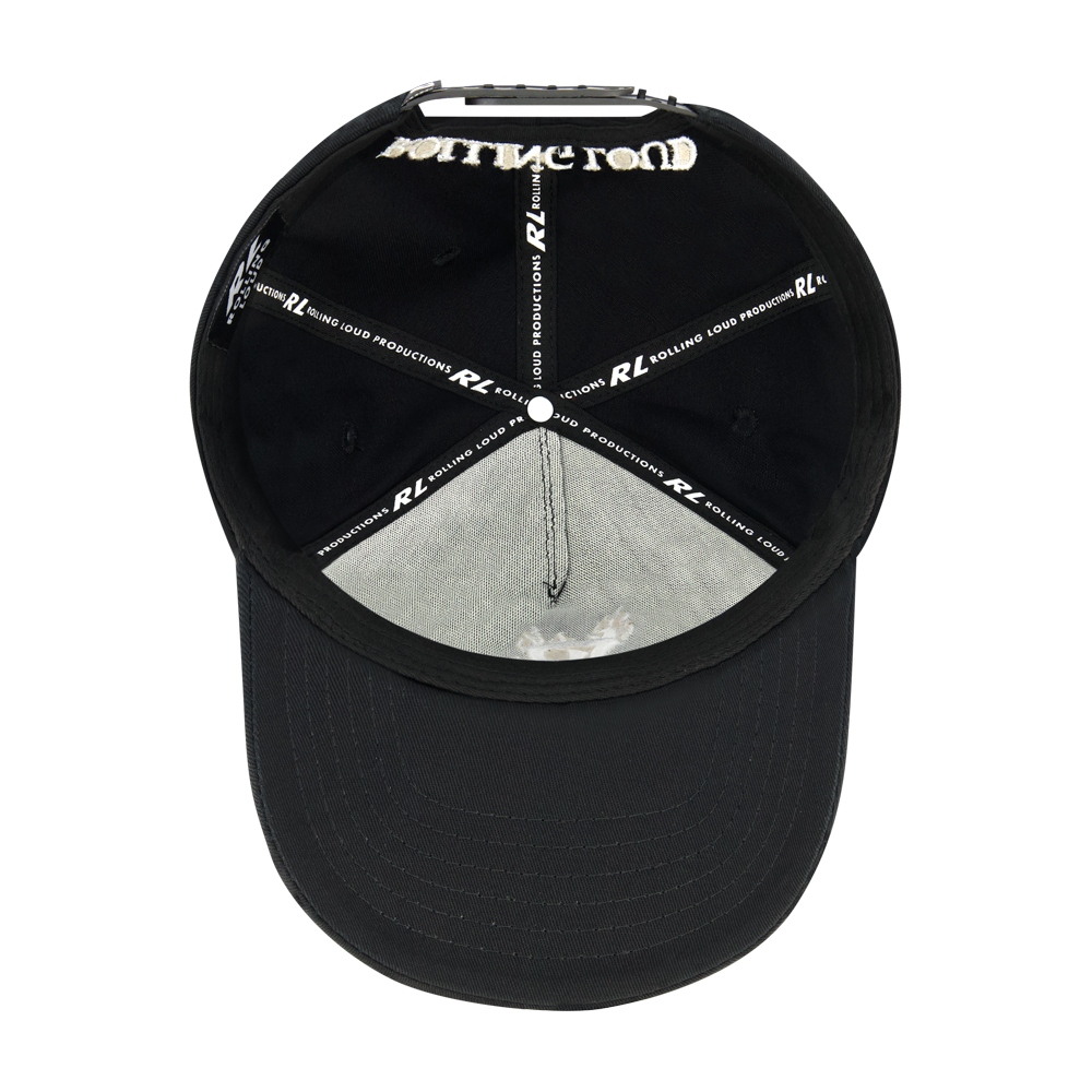 LOUD METAL SNAPBACK BLACK
