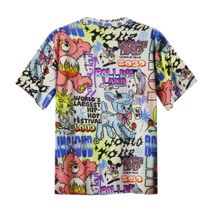 RL 2030 Sonic Swirl AOP TieDye Tee