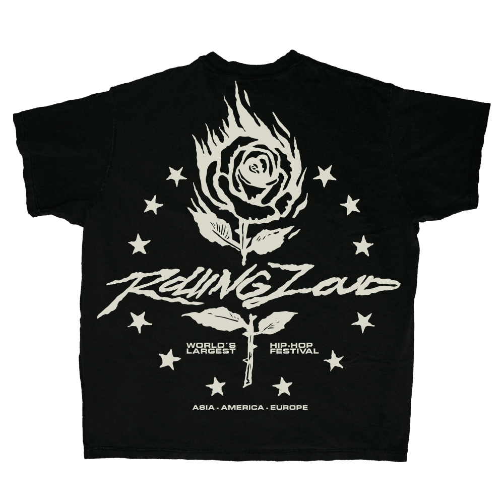 RL 24 Black Rose Tee