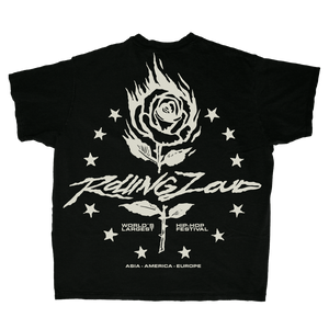 RL 24 Black Rose Tee