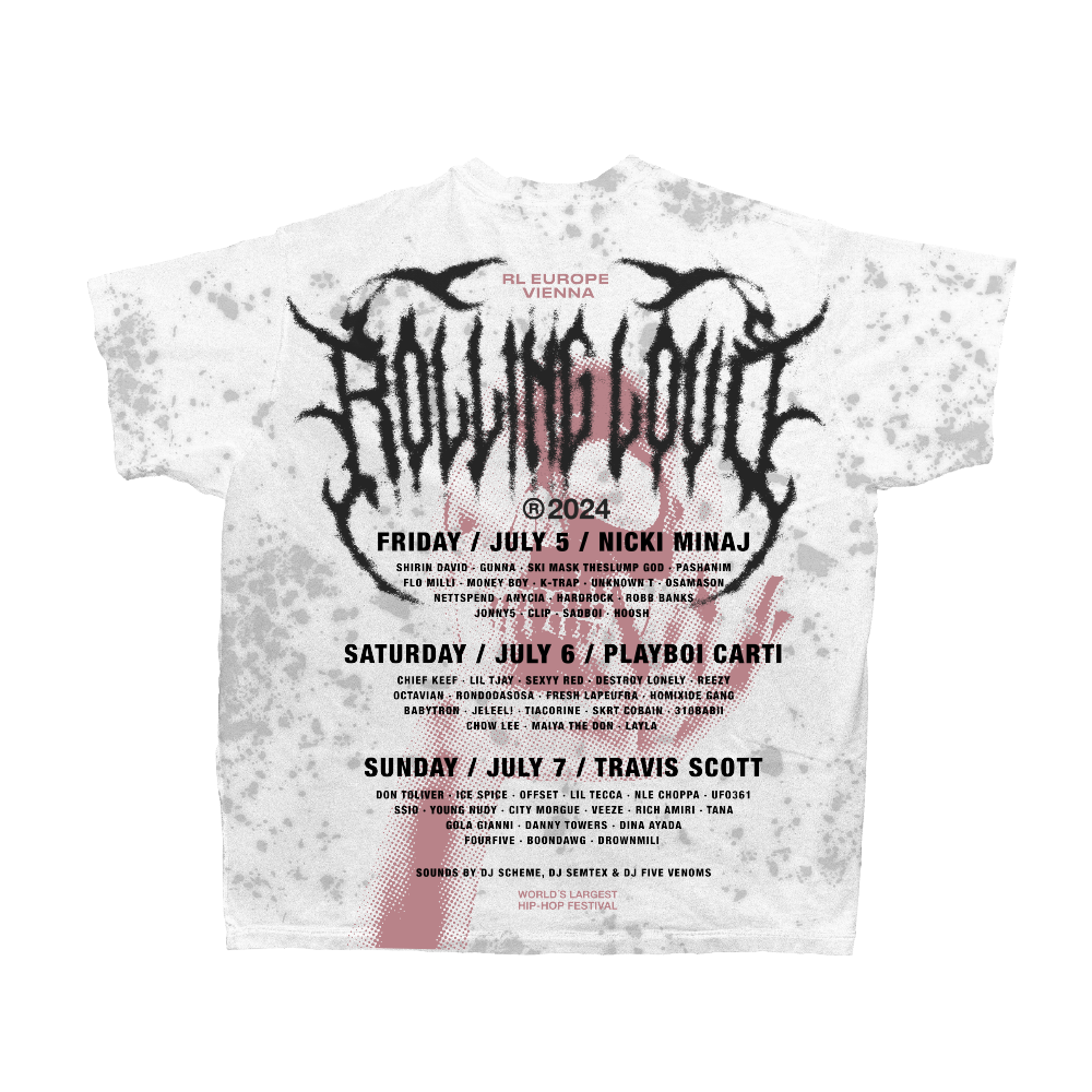 RL Vienna 24 White Esoteric Tee Rolling Loud - Main Image