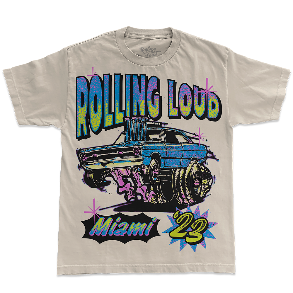 RL Miami 23 Hydraulics Ivory Lineup Tee