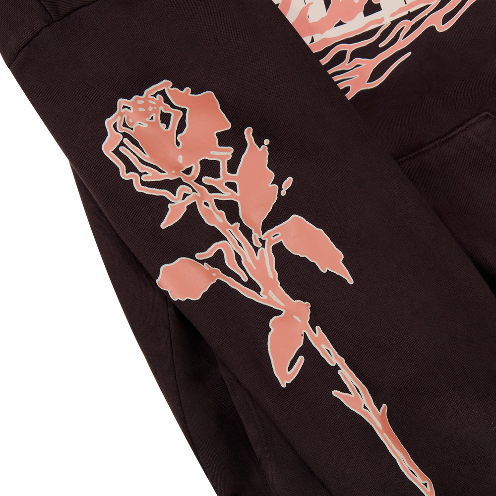 RL LA 24 Flare French Terry Brown PO Hoodie | Rolling Loud RL LA 24 Flare French Terry Brown PO Hoodie | Rolling Loud