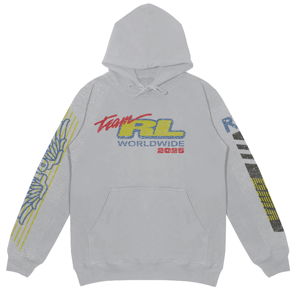 RL LA 25 Moto World Limestone Hoodie