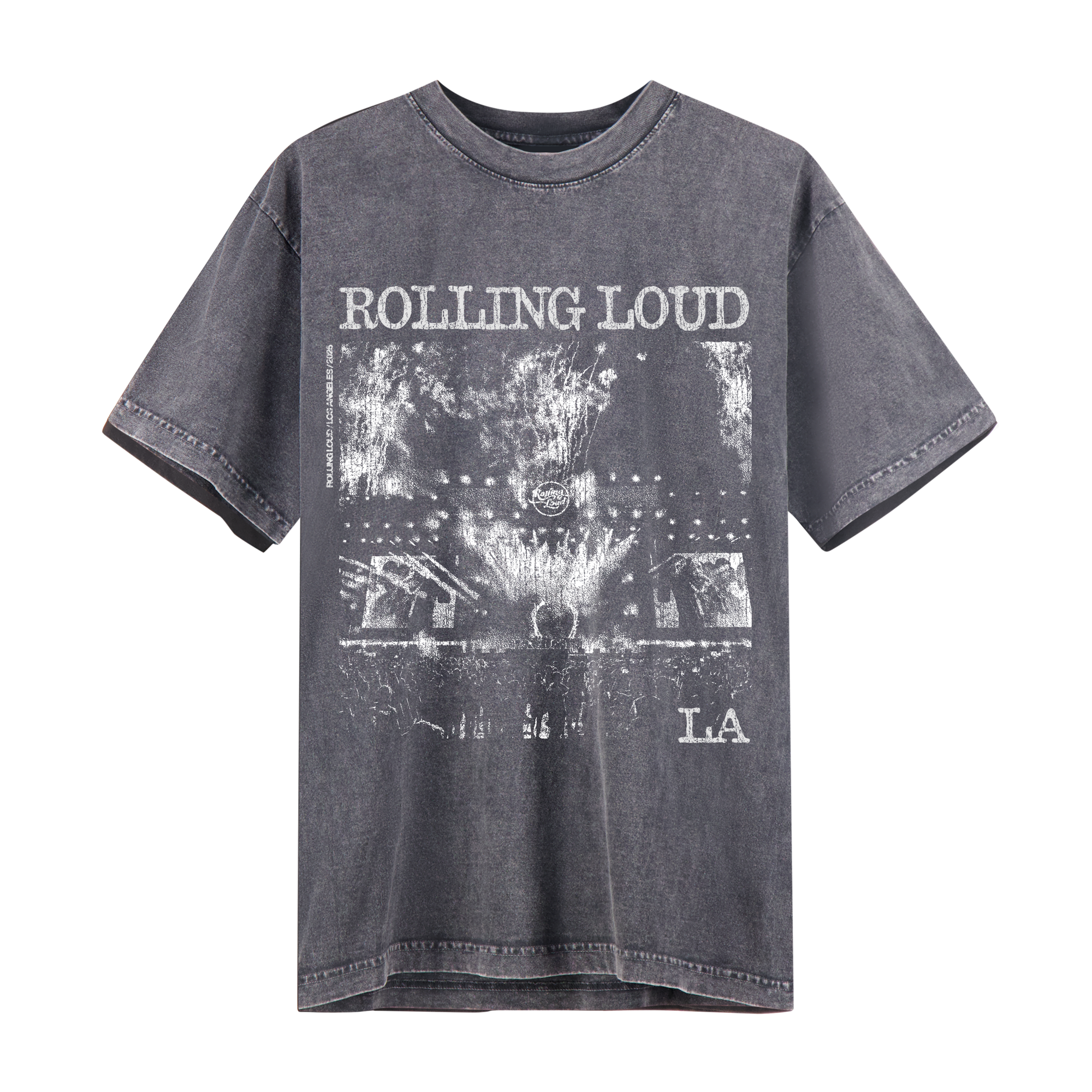 RL LA 25 Photo Vintage Black Lineup Tee