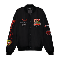 RL Loud Tour Black Varsity Jacket