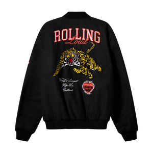 RL Loud Tour Black Varsity Jacket