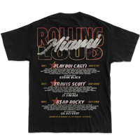 RL Miami 23 Black Rings Lineup Tee