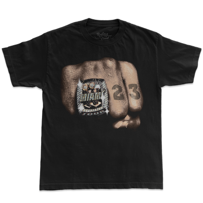 RL Miami 23 Black Rings Lineup Tee