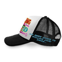 RL Racing Disco White/Black Trucker Hat