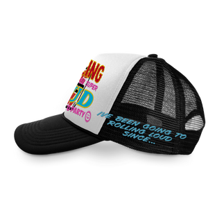 RL Racing Disco White/Black Trucker Hat