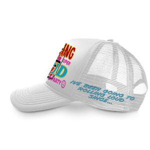 RL Racing Disco White Trucker Hat