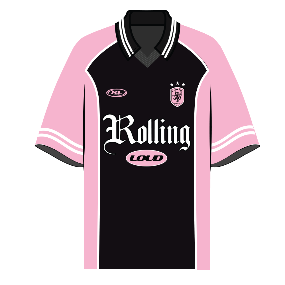 RL Umbro Pink/Black Jersey