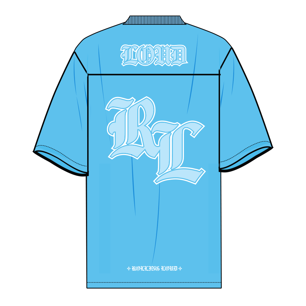 RL OE Blue Football Jersey