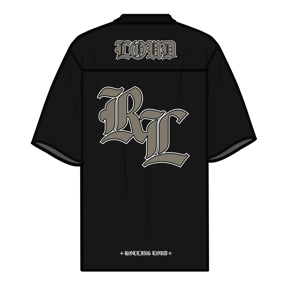 RL OE Black Football Jersey