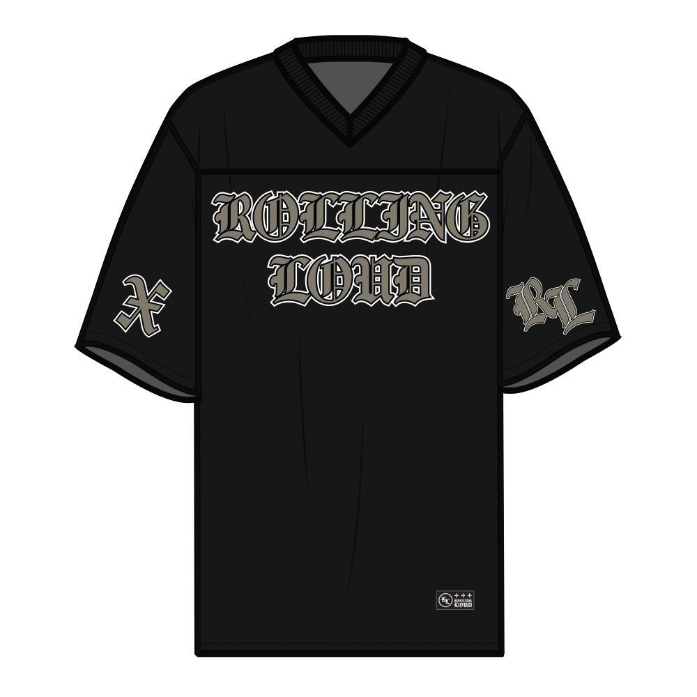 RL OE Black Football Jersey