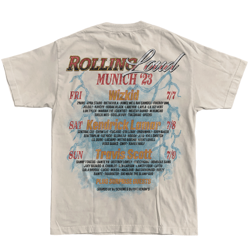 RL Munich 23 Moto Eagle Ivory Lineup Tee