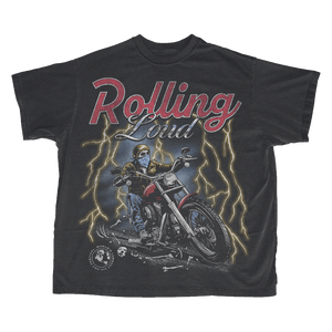 RL Vienna 24 On The Road Washed Black Lineup Tee