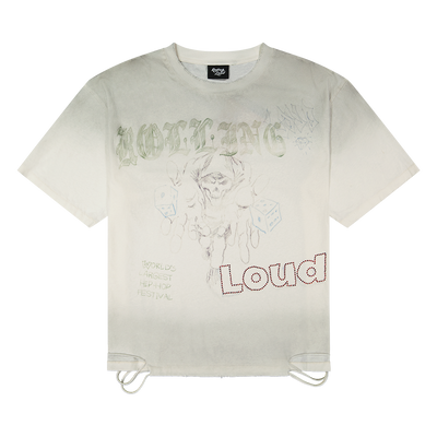 RL World Tour Sketch Ivory Tee