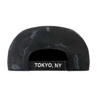 DISTRESSED CAMO CHAOS DAD HAT
