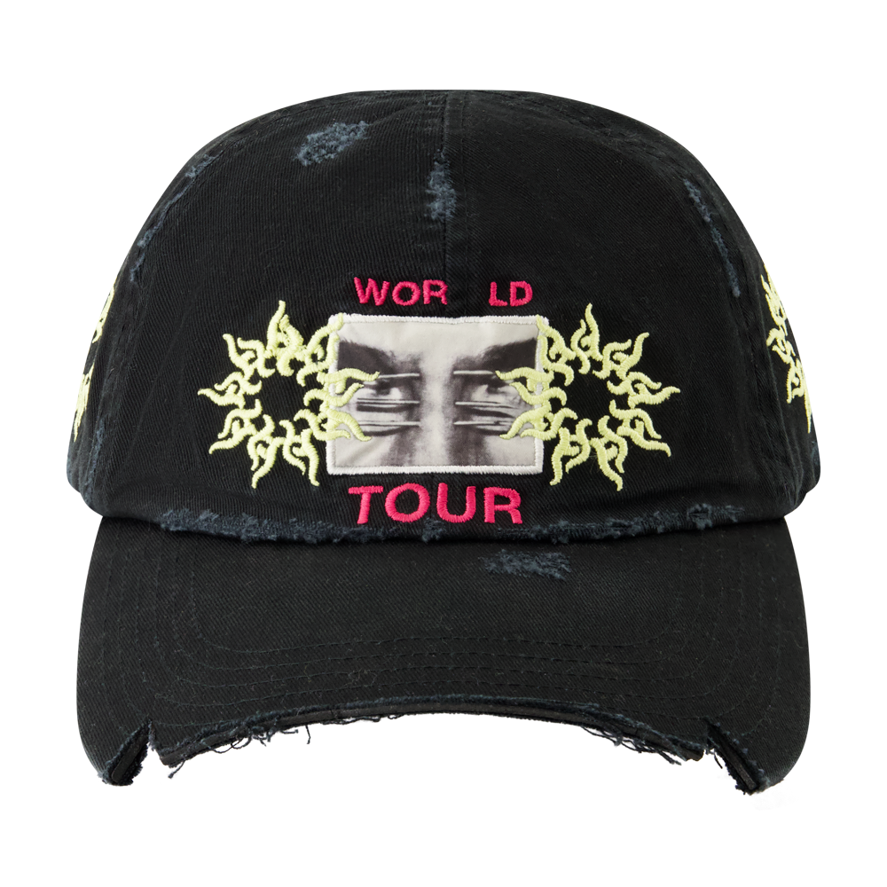 DISTRESSED NAIL DAD HAT