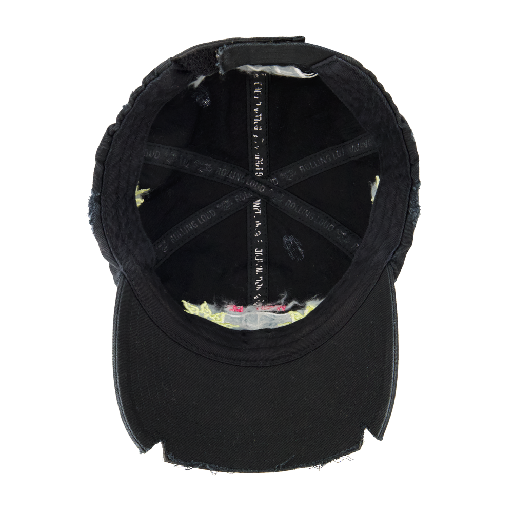 DISTRESSED NAIL DAD HAT