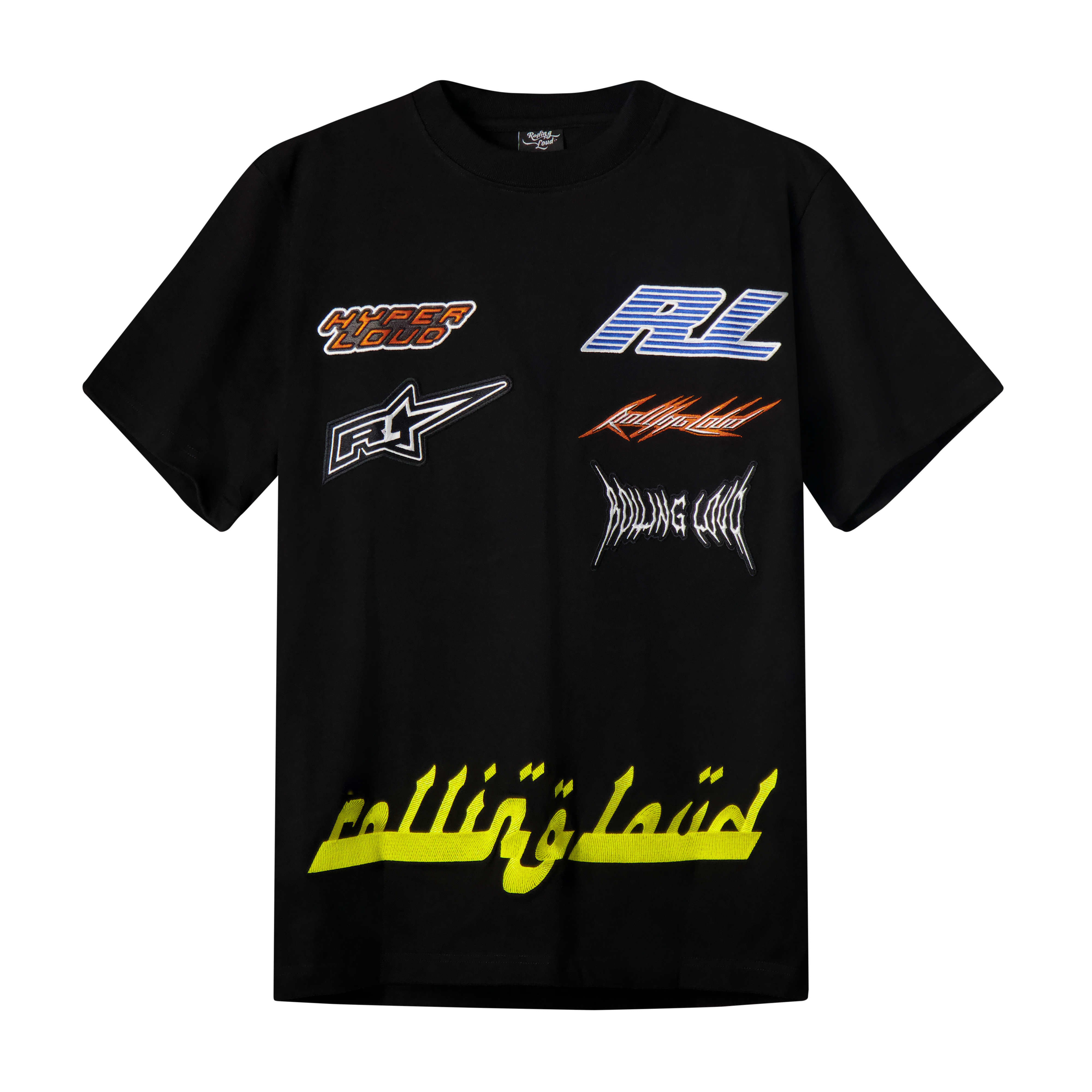 RL Super Moto World Tour Black Tee