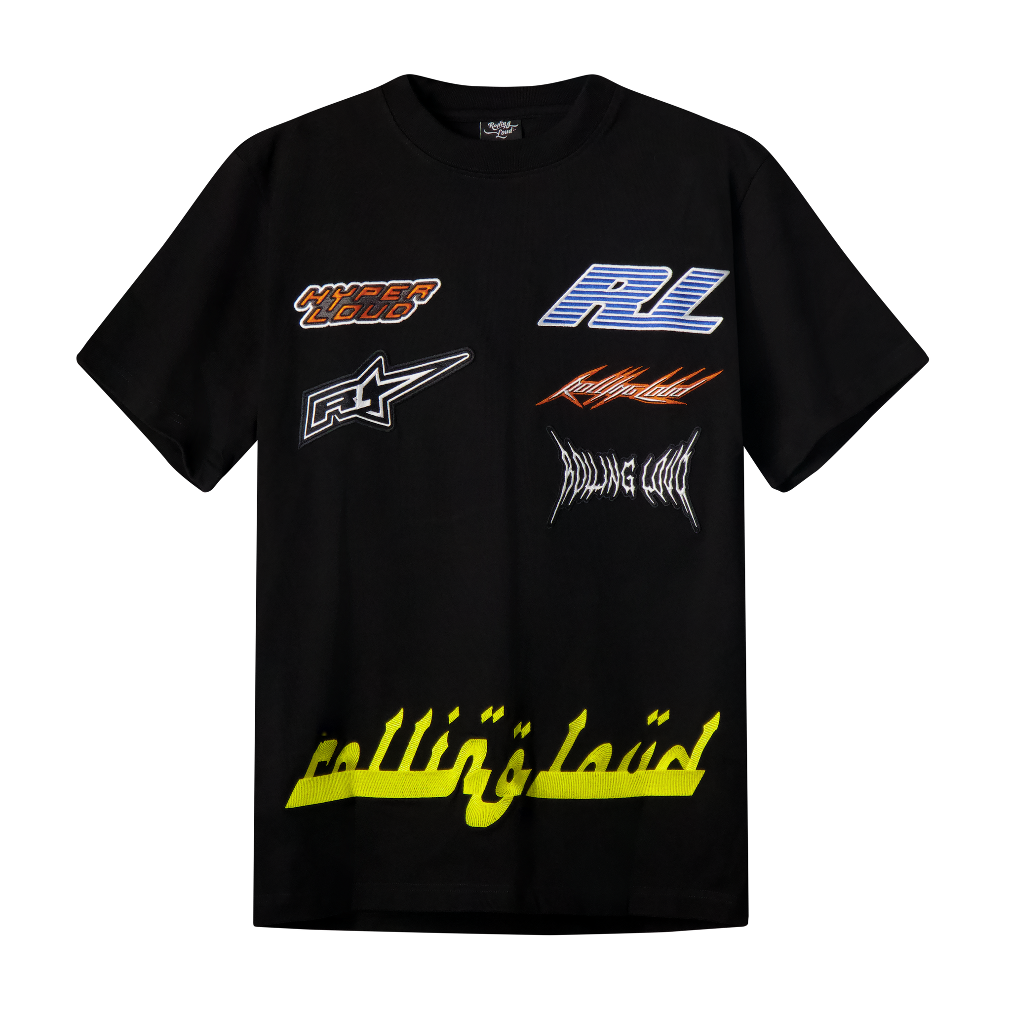 RL Super Moto World Tour Black Tee