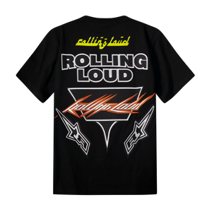 RL Super Moto World Tour Black Tee