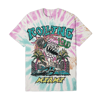 RL Miami 24 Takeover Tiedye Lineup Tee