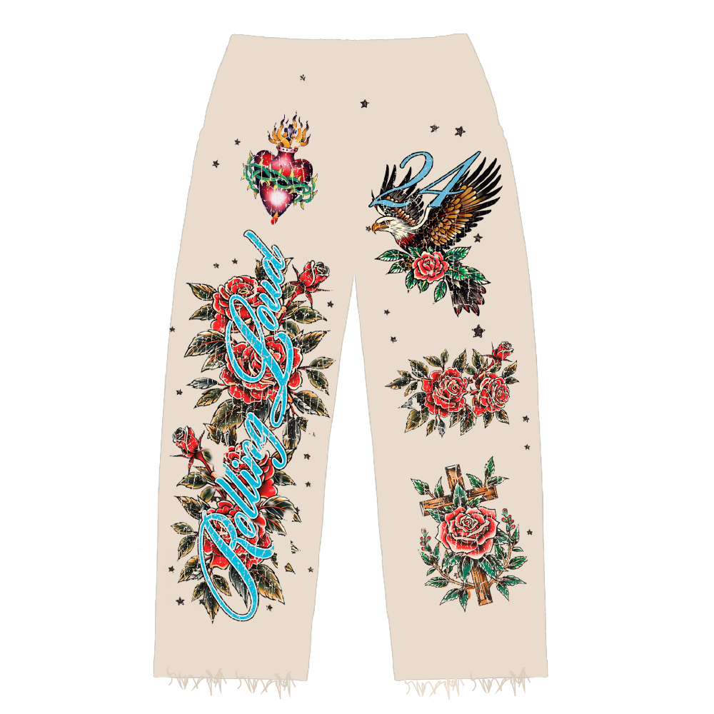 RL Miami 24 Thorns Bone Sweatpants