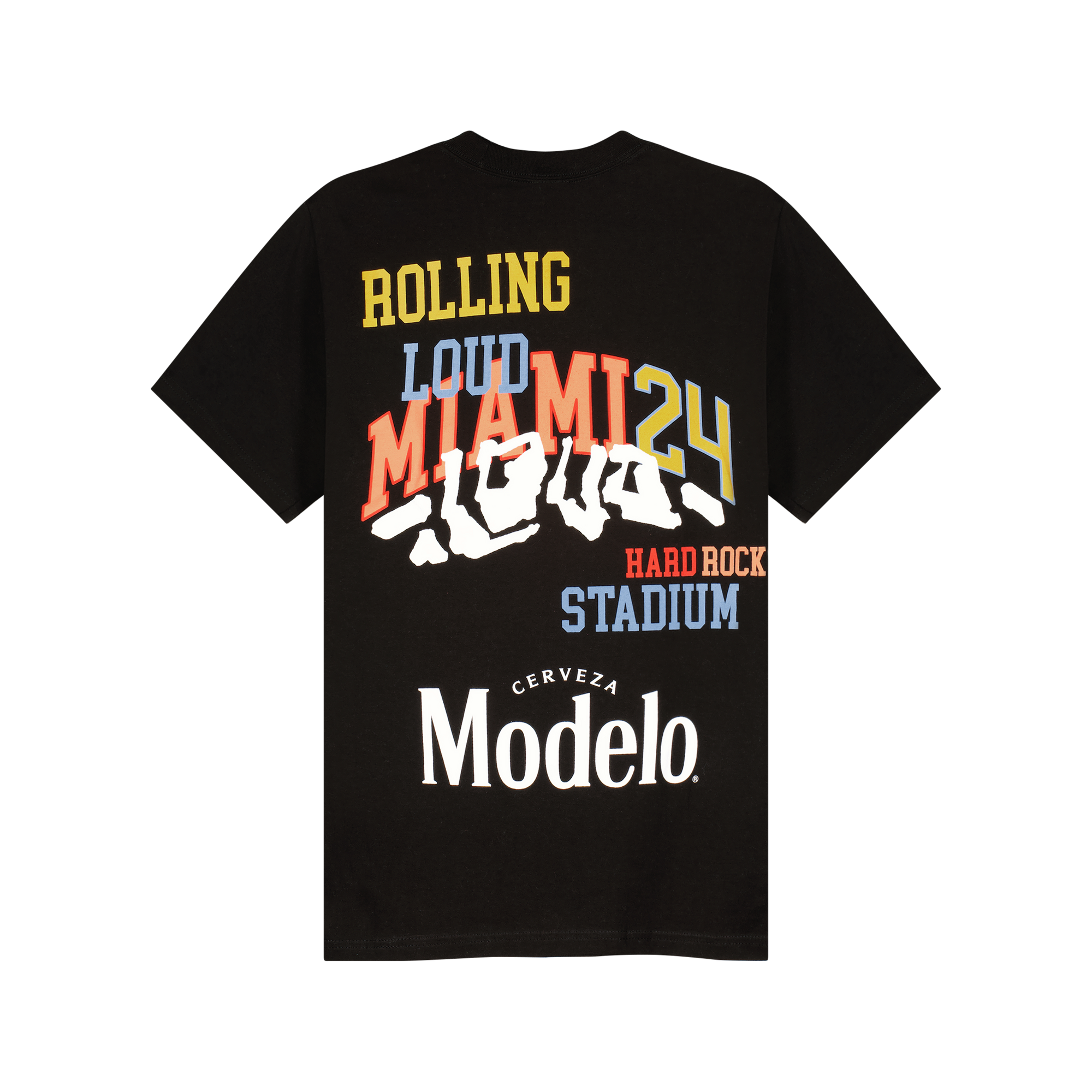 RL X Modelo Loud Rooster Black Tee