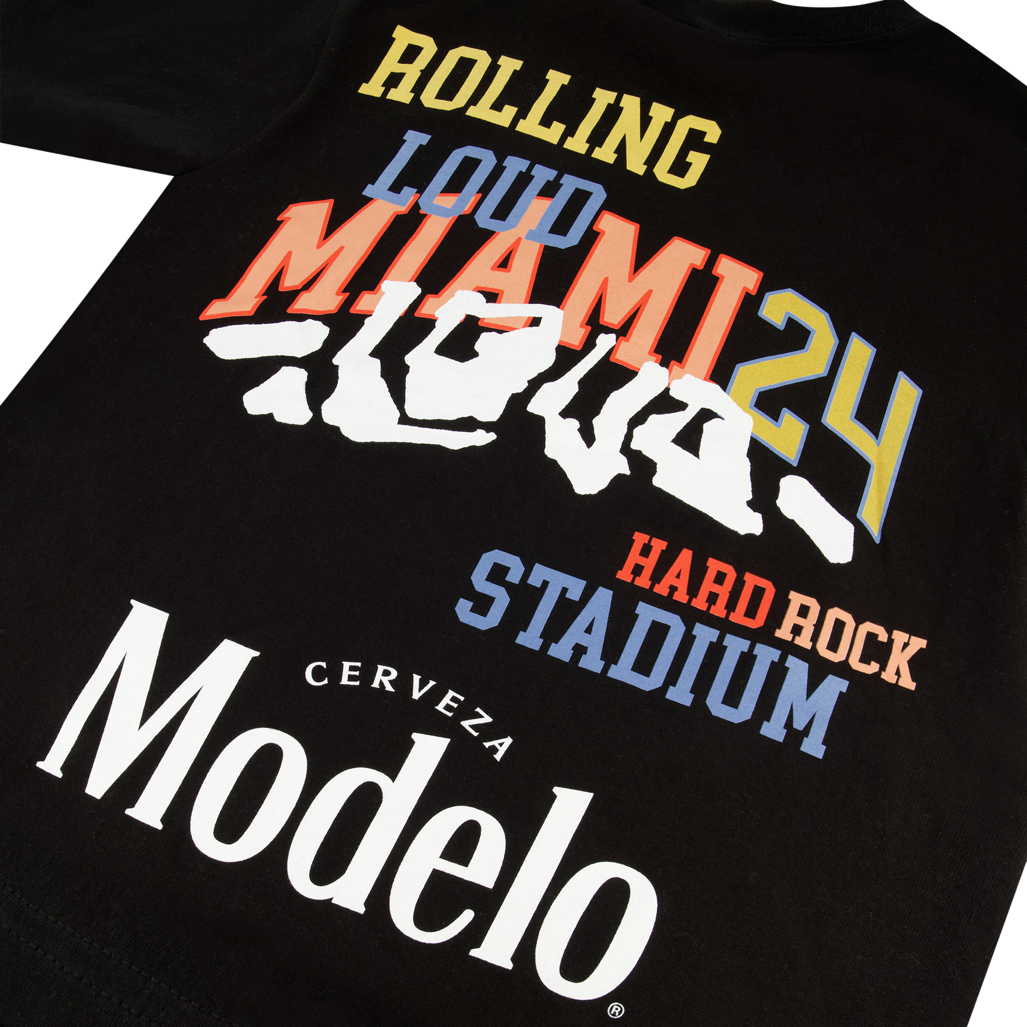 RL X Modelo Loud Rooster Black Tee