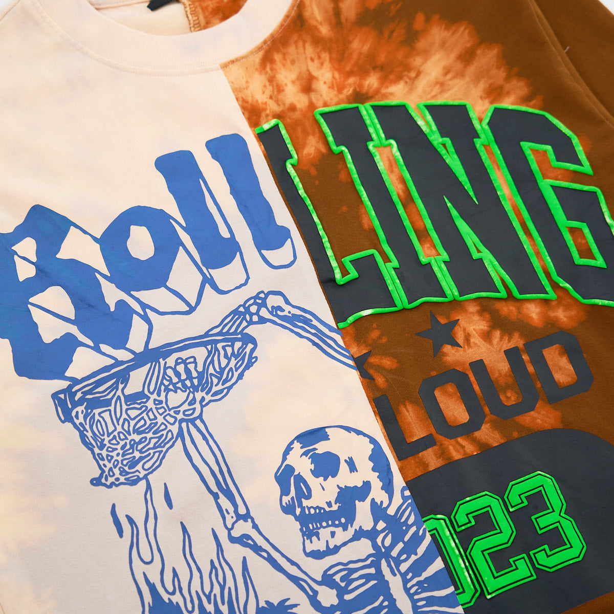 RL Miami 23 Double Trouble Tan/Brown Tie Dye LS