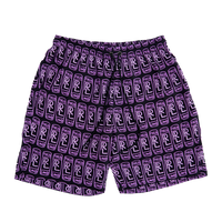 Rolling Loud x B2SS RL AOP Shorts Black/Purple