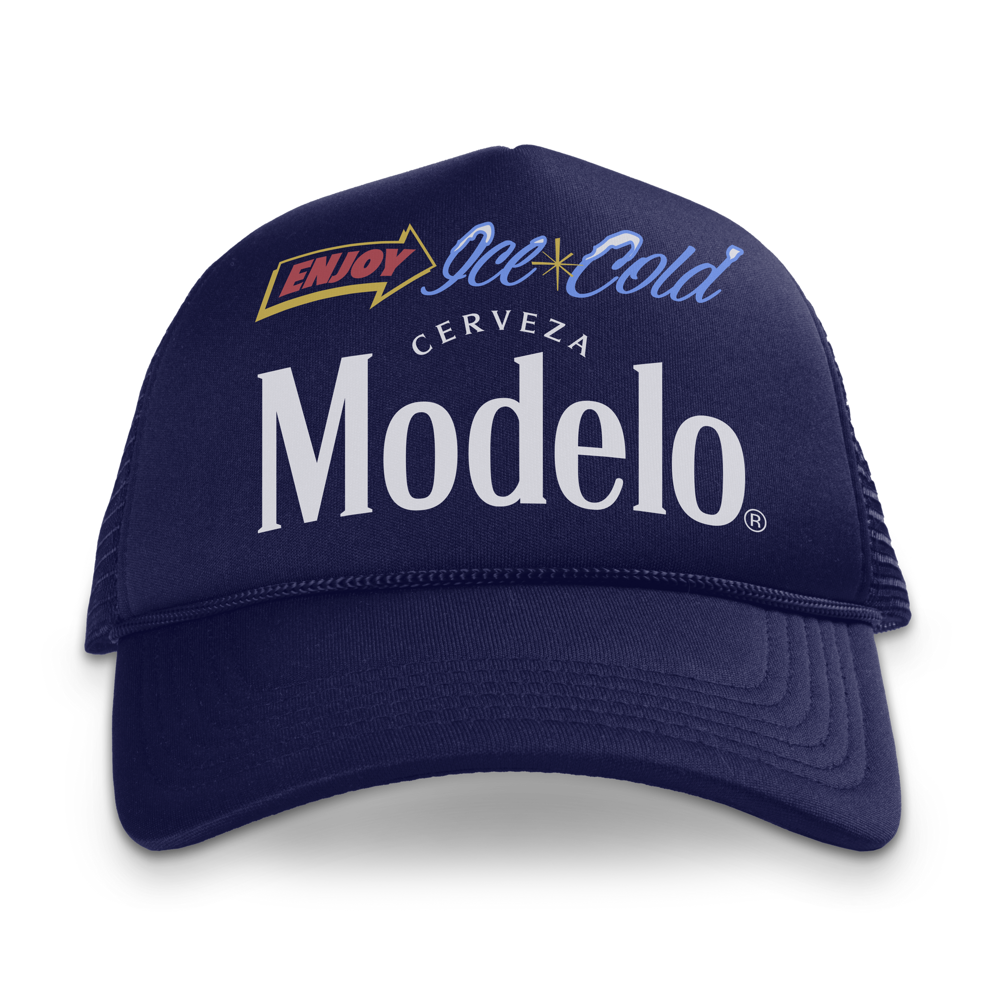 RL X Modelo  Ice Cold Navy Trucker Hat