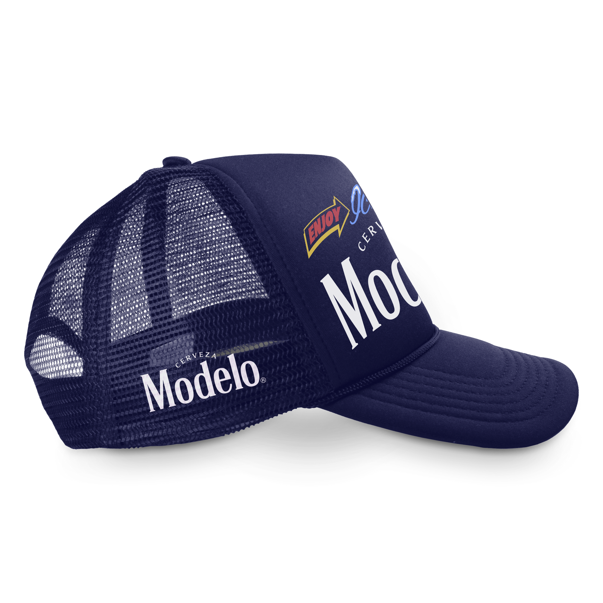 RL X Modelo  Ice Cold Navy Trucker Hat