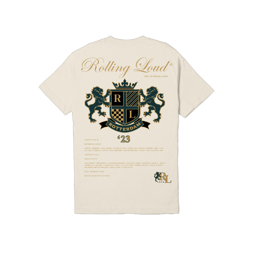 RL Rotterdam 23 Royalty Cream Lineup Tee